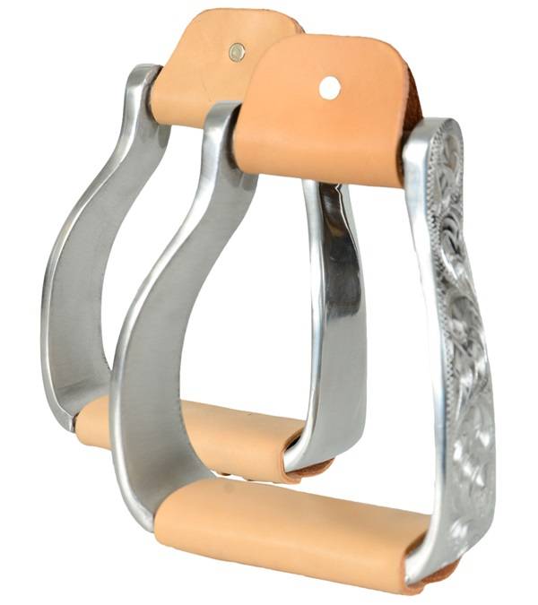 Jacks Western Engraved Stirrups