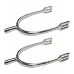 Jacks Dressage Spurs with Blunt End Neck - Sold in Pairs