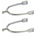 Jacks Ladies Dressage Spurs with Knob End Neck #20254 - Sold in Pairs