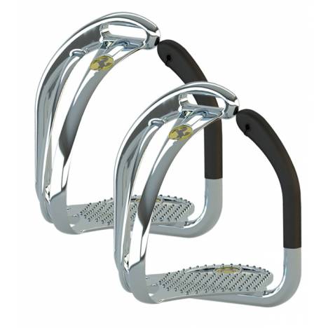 Space Technology Safety English Stirrups Irons - Sold in Pairs