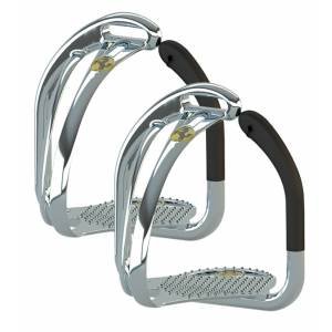 Space Technology Safety English Stirrups Irons - Sold in Pairs