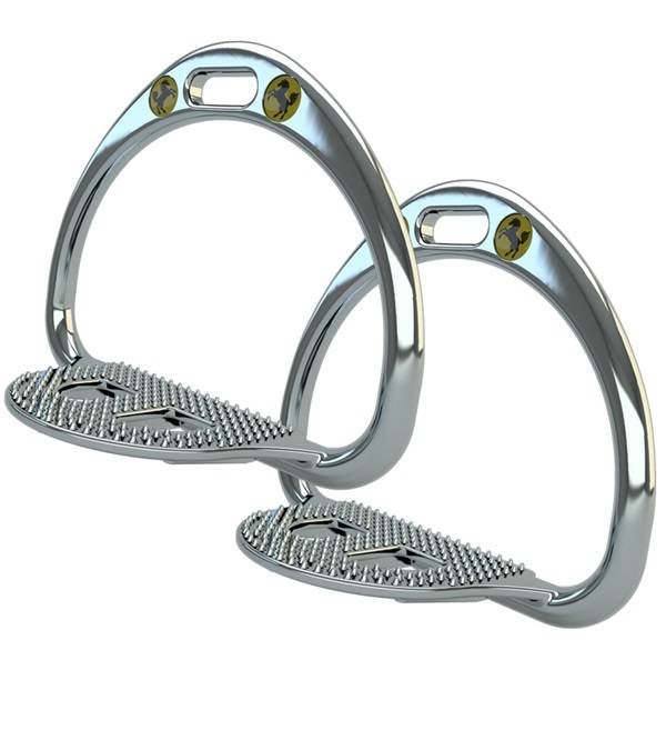 Space Technology Safety Race Stirrups Irons 95gm