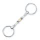 Stubben Steeltec Double Jointed Loose Ring Snaffle Bit