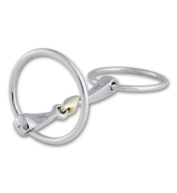 Stubben 2 In 1 Loose Ring Snaffle Bit