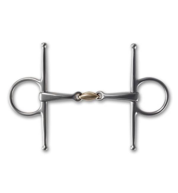 Stubben Steeltec Full Cheek Snaffle Bit