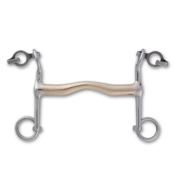 Stubben Steeltec Short Cheek Weymouth Bit