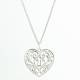 Montana Silversmiths Filigree Heart Necklace