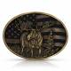 Montana Silversmiths Heritage Master of None Moose Buckle