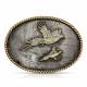 Montana Silversmiths Rustic Buckle with Pheasants