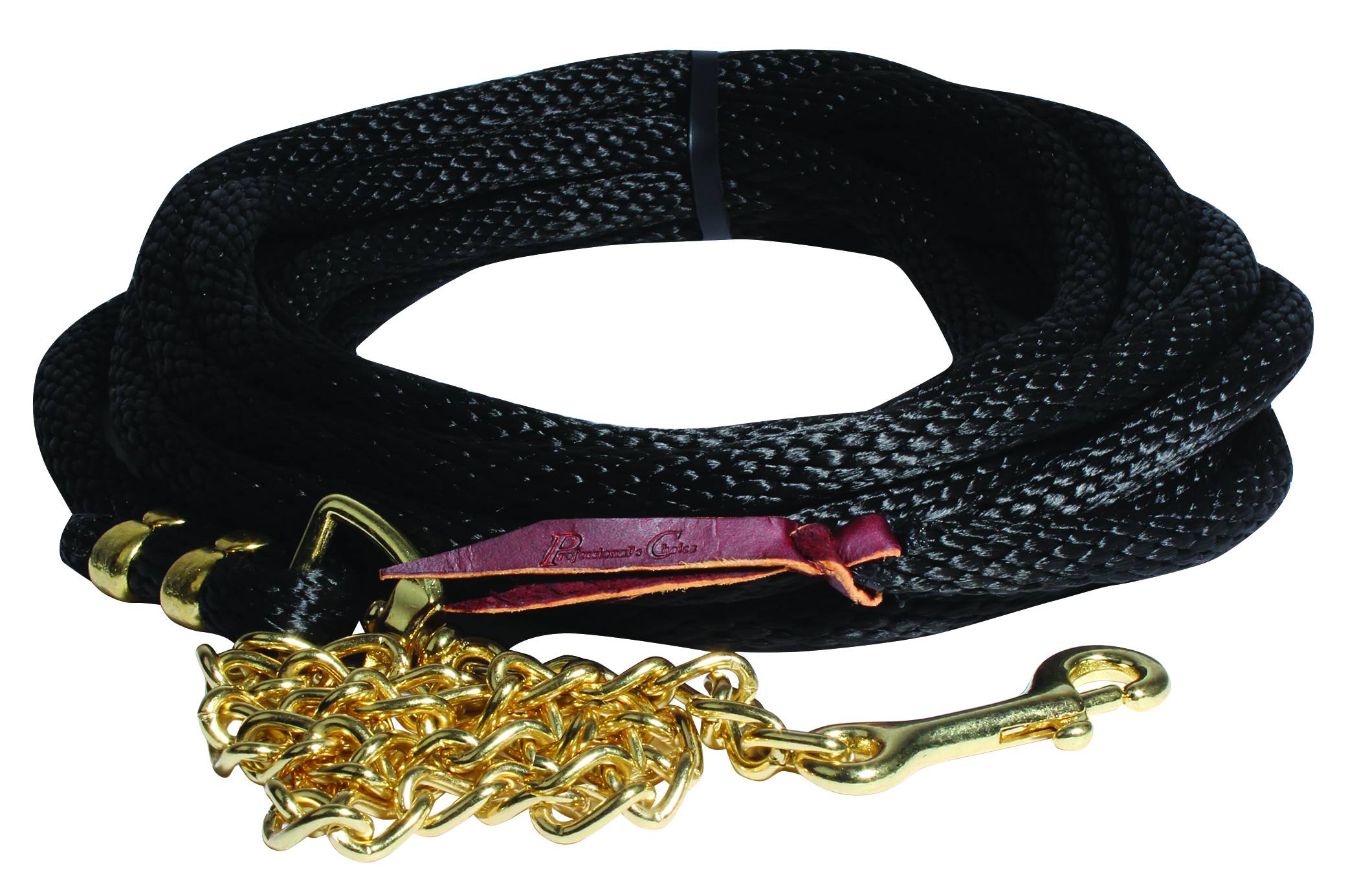 Professionals Choice Poly Rope Lunge Line With Chain