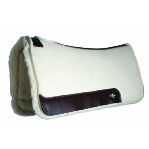Professionals Choice Steam Pressed Comfort-Fit Wool Saddle Pad - 28 x 30