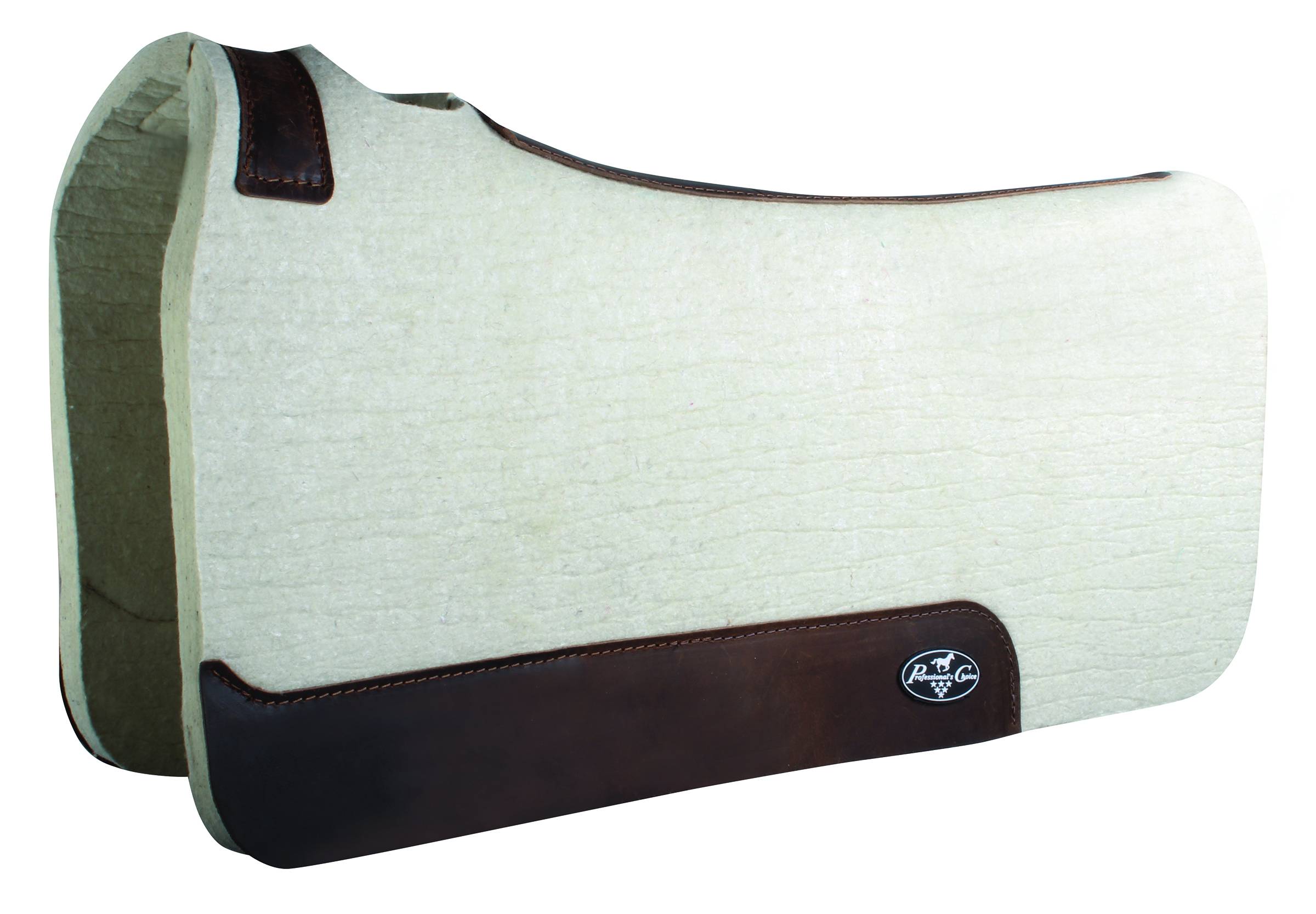 PROFESSIONAL'S CHOICE Comfort-Fit Tan Wool Pad With 3/4" Felt, Size: 28x30 (PCWFPB100-TAN)