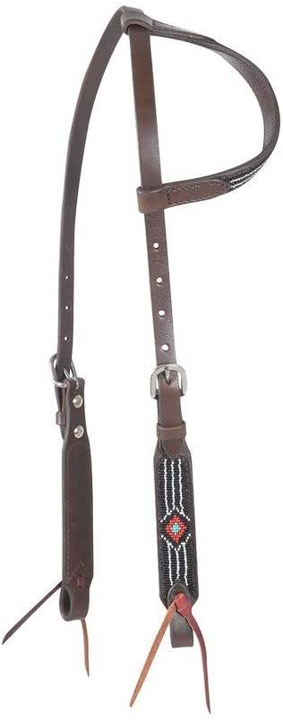 Cashel Beaded Slip Ear Headstall