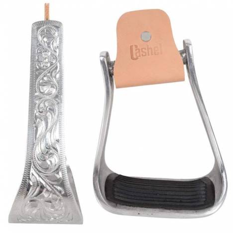 Cashel Engraved Slanted Stirrup