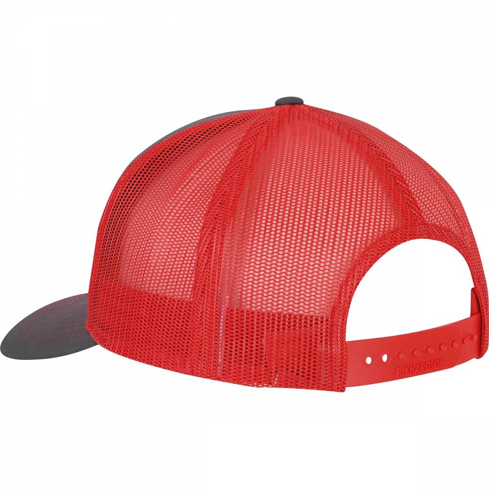 Classic Rope Mens Snapback Mesh Cap with Poly Press Logo