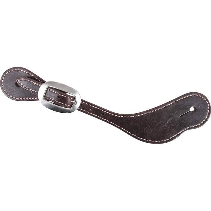 Martin Saddlery Latigo Stitched Cowboy Spur Straps