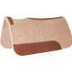 Mustang Contoured Wool Junior Pad with Top Grain Wear Leathers