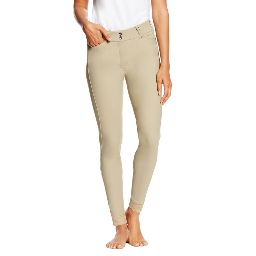 Ariat Ladies Tri Factor EQ Knee Patch Breeches