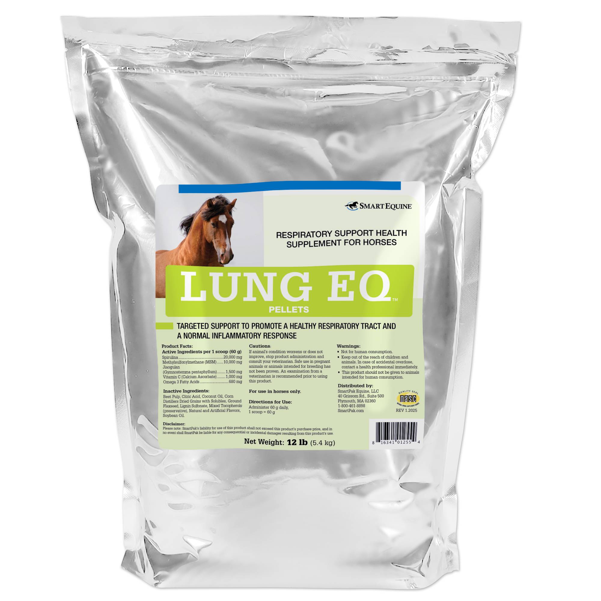 SmartEquine Lung Eq Respiratory Support Pellets
