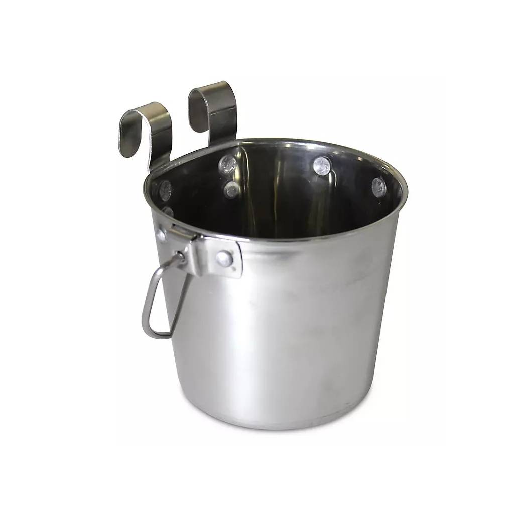 Flat-Sided Double Hook-On Pail