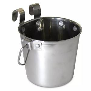 Flat-Sided Double Hook-On Pail