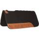 Mustang Felt Cut-Back Pad with Vent Holes & Top Grain Wear Leathers