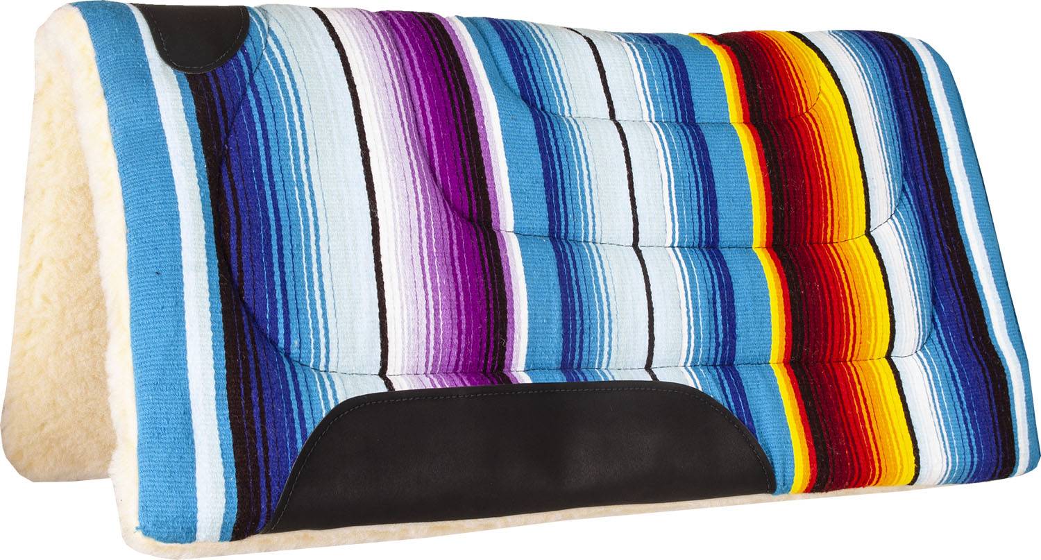 Mustang Navajo Serape Pad with Fleece Bottom