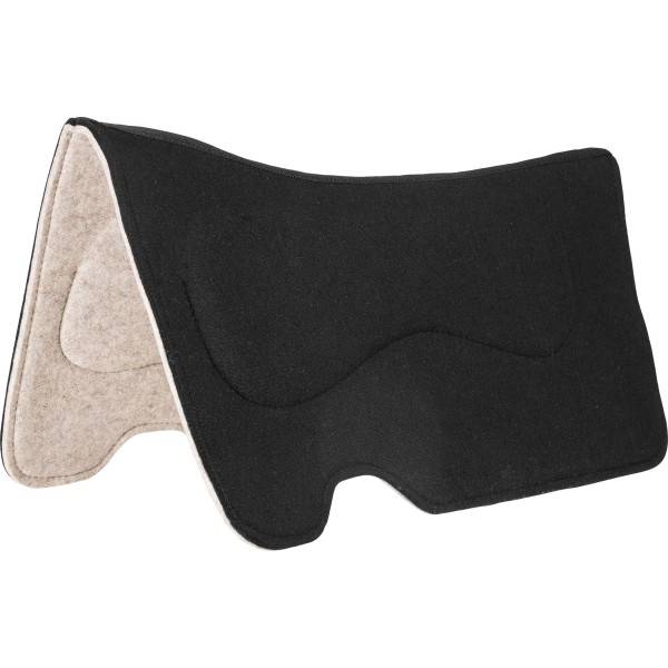 Mustang Contoured Wool Pad Liner with Saddle Bar Protection