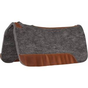 Mustang Contoured Felt Pad with Top Grain Wear Leathers