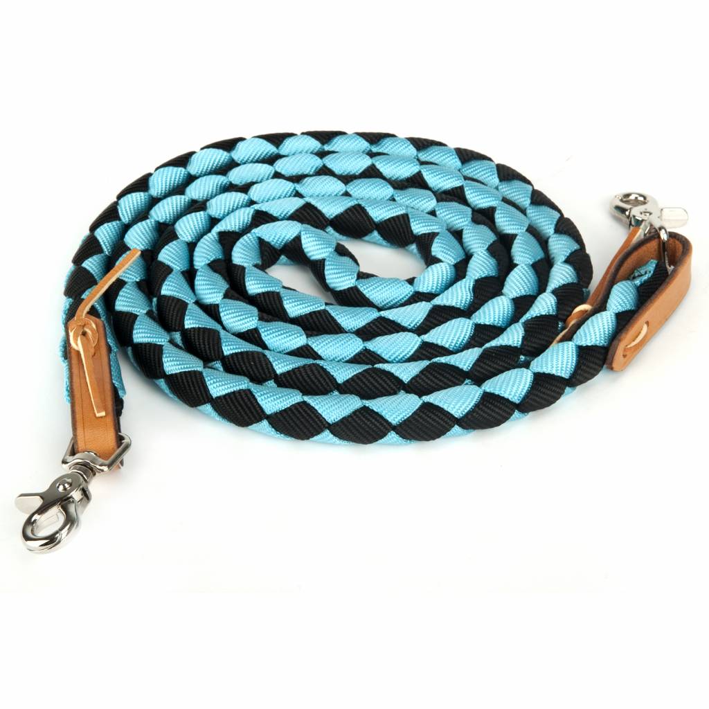 Triple E Nylon Braided Web Trail Reins