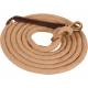 Mustang Jute Cowboy Lead Rope with Brass Plated Bolt Snap