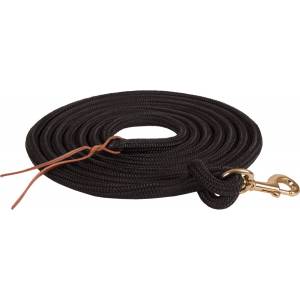 Mustang Tight Braided Lead Rope with Brass Plated Snap