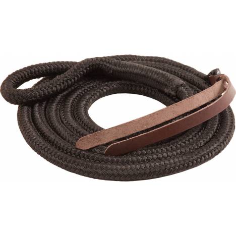 Mustang Eye Slide Rope Lead with Leather Popper