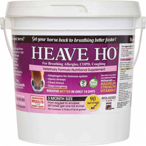 Equine Medical HEAVE HO Horse Supplement For Allergies,COPD,Coughing