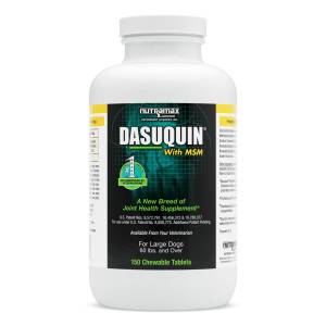 Nutramax Dasuquin with MSM Joint Health Supplement for Large Dogs - With Glucosamine, MSM, Chondroitin, ASU, Boswellia Serrata Extract, and Green Tea Extract