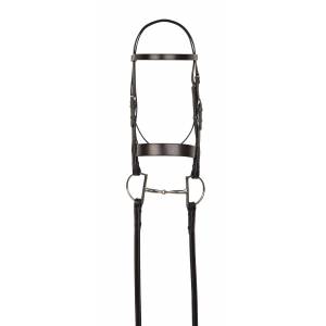 Aramas Flat Hunt Bridle with Lace Reins