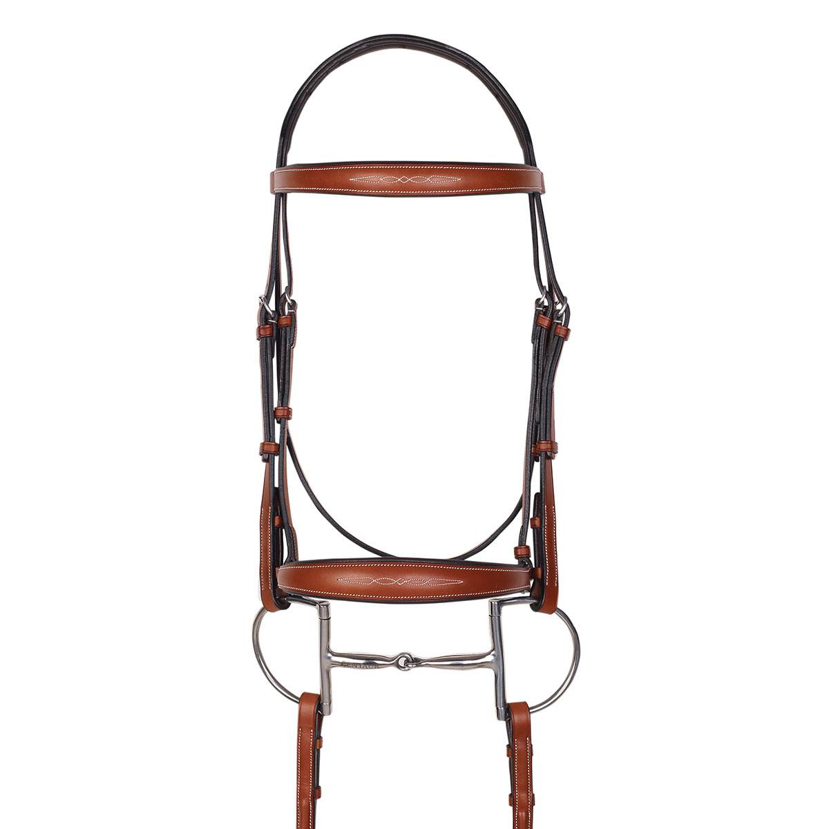 Aramas Mild Raised Z-Shape Bridle with Rubber Reins