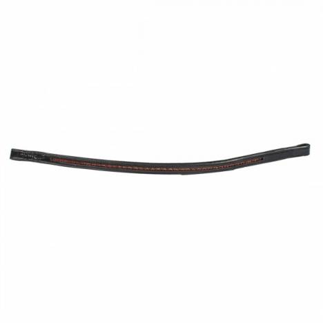 HK Aristocrat Two-Tone Browband- 1/2 Inch Wide