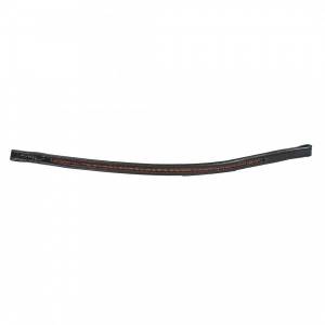 HK Aristocrat Two-Tone Browband- 1/2 Inch Wide