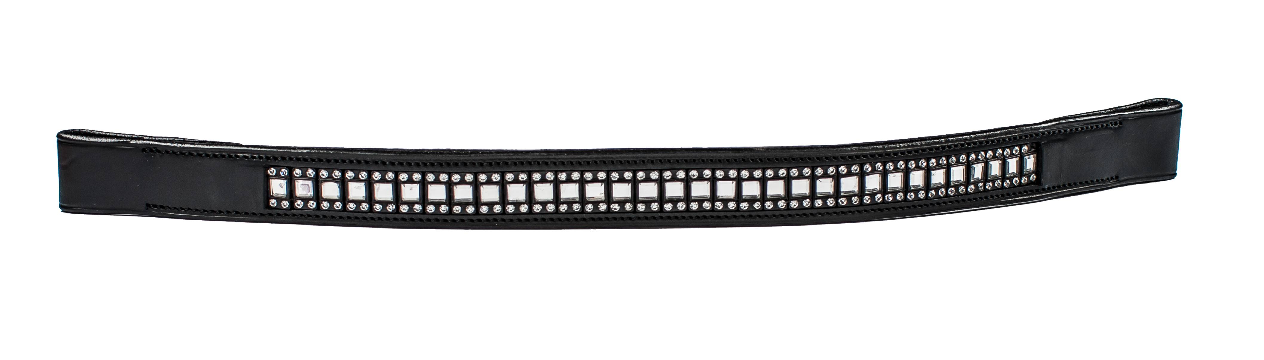 HK Americana Queen Crystal Browband- 1 Inch Wide