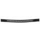 HK Americana Crystal Rectangles Outline Browband- 1 Inch Wide