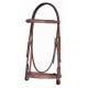 HK Americana Fancy Raised Padded Bridle with Fancy Stitch Lace Reins