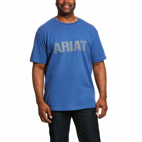 Ariat Mens Rebar Cotton Strong Block T-Shirt