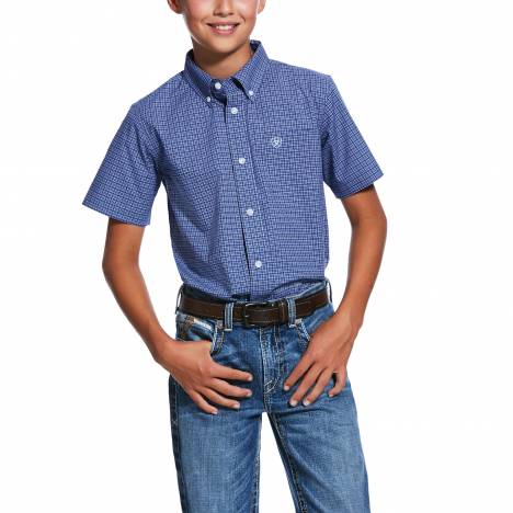Ariat Kids Pro Series Temecula Short Sleeve Classic Fit Shirt