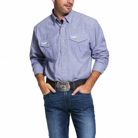 Ariat Mens Relentless Positive Stretch Classic Fit Long Sleeve Shirt