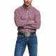 Ariat Mens Shasta Print Stretch Classic Fit Long Sleeve Shirt