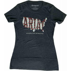 Ariat Ladies Wood USA Short Sleeve T-Shirt