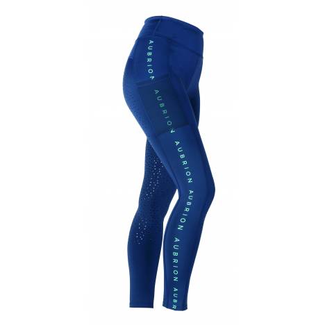 Shires Aubrion Brook Logo Riding Tights