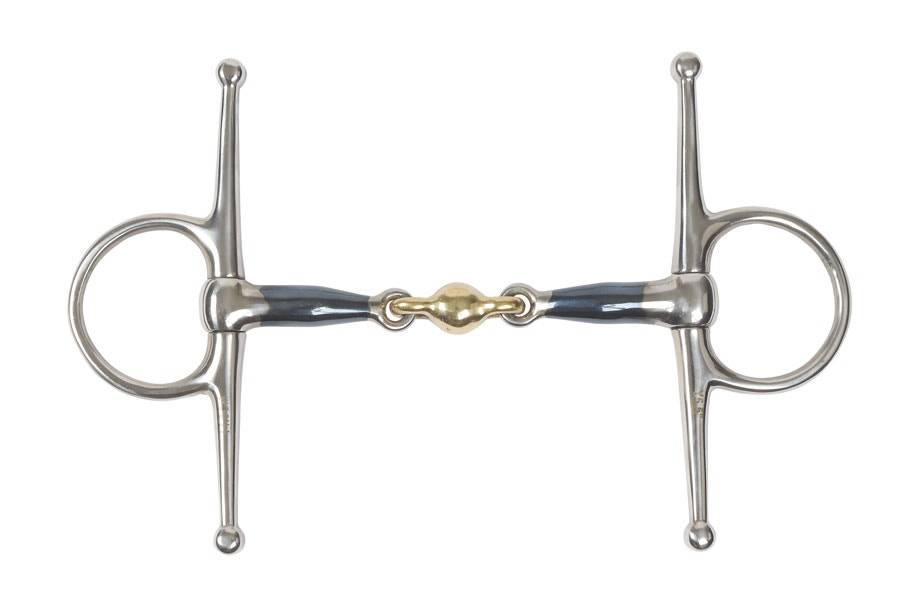 Shires Blue Sweet Iron Full Cheek Lozenge Bit