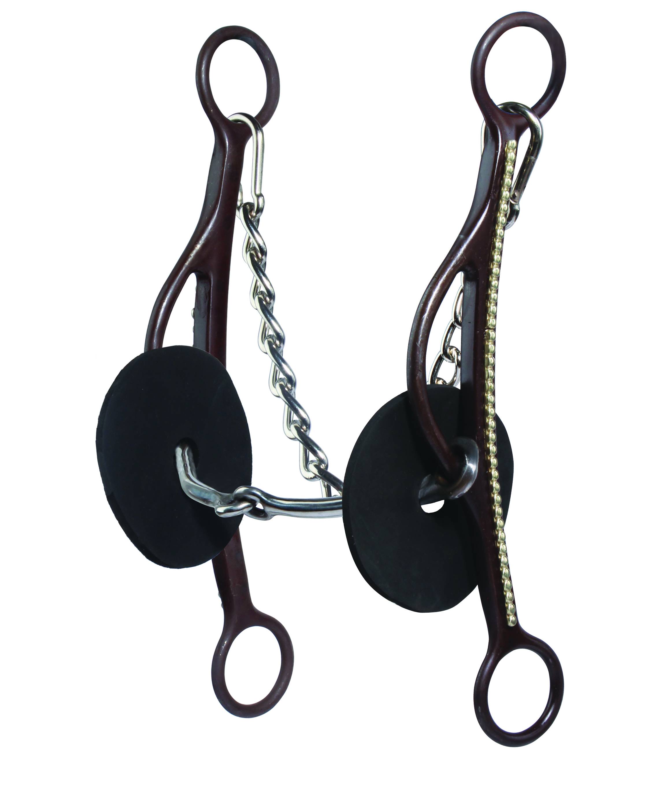 Brittany Pozzi by Professionals Choice Long Gag Smooth Snaffle Bit